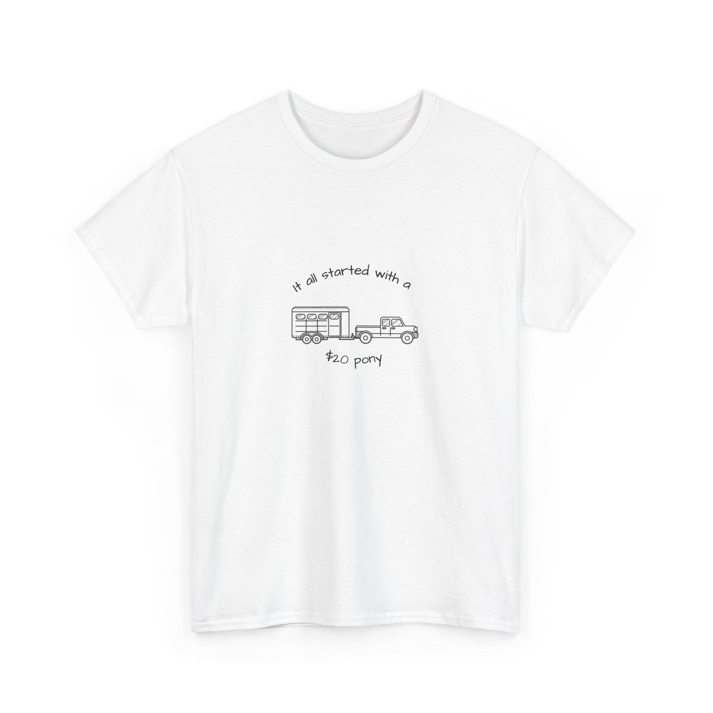 $20 dollar pony shirt