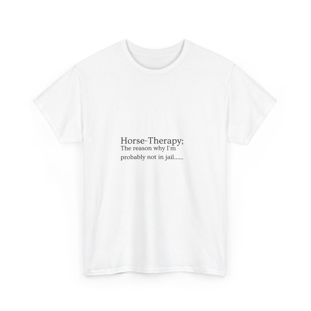 Horse therapy shirt