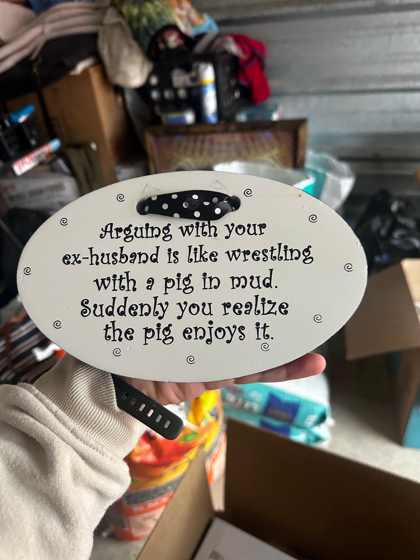 Hanging signs
