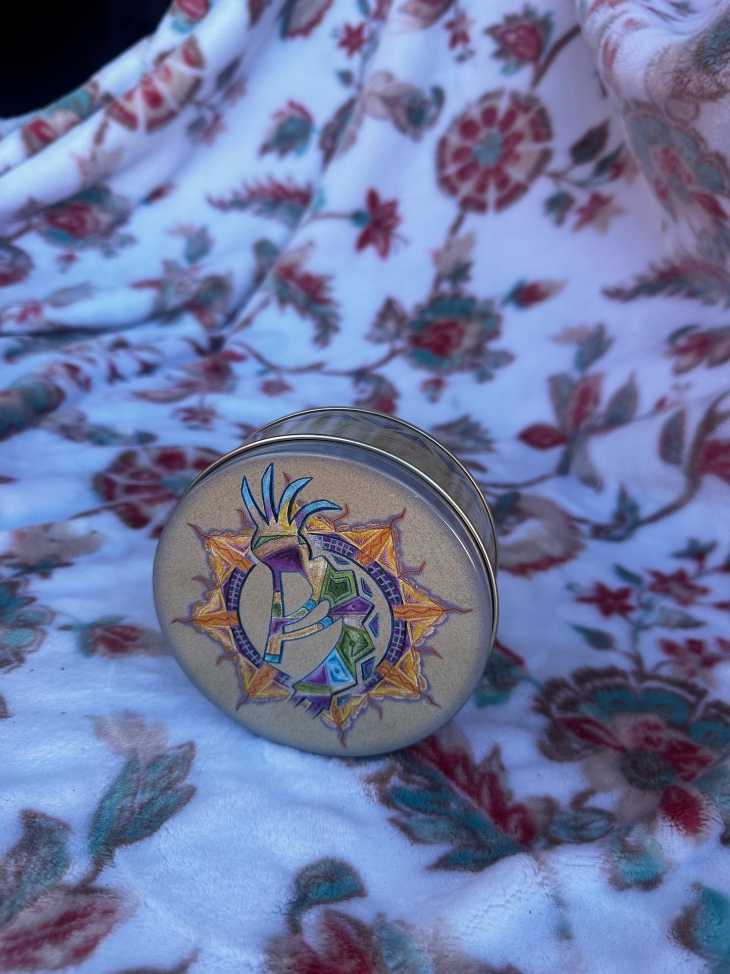 Thirsty stone tin coaster hoalder