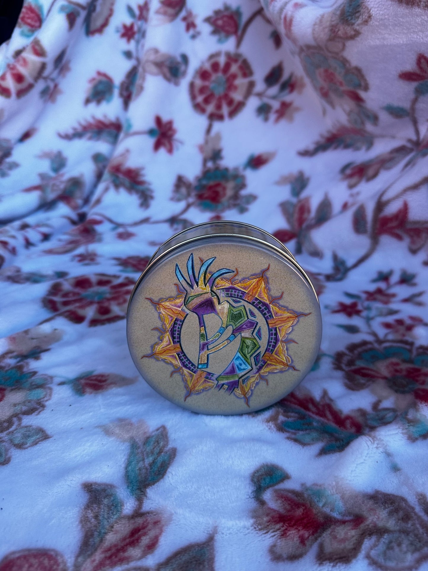 Thirsty stone tin coaster hoalder