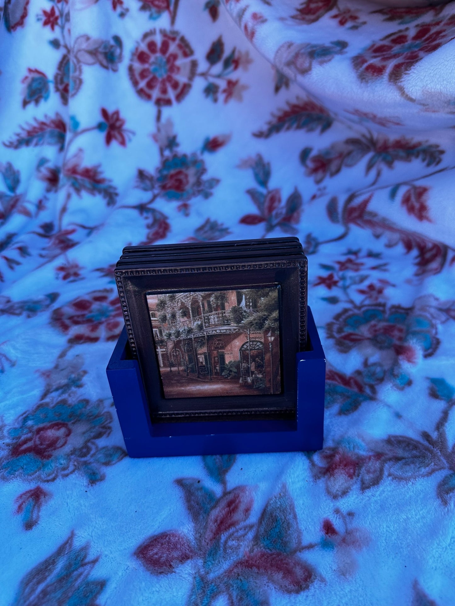 vintage house coaster